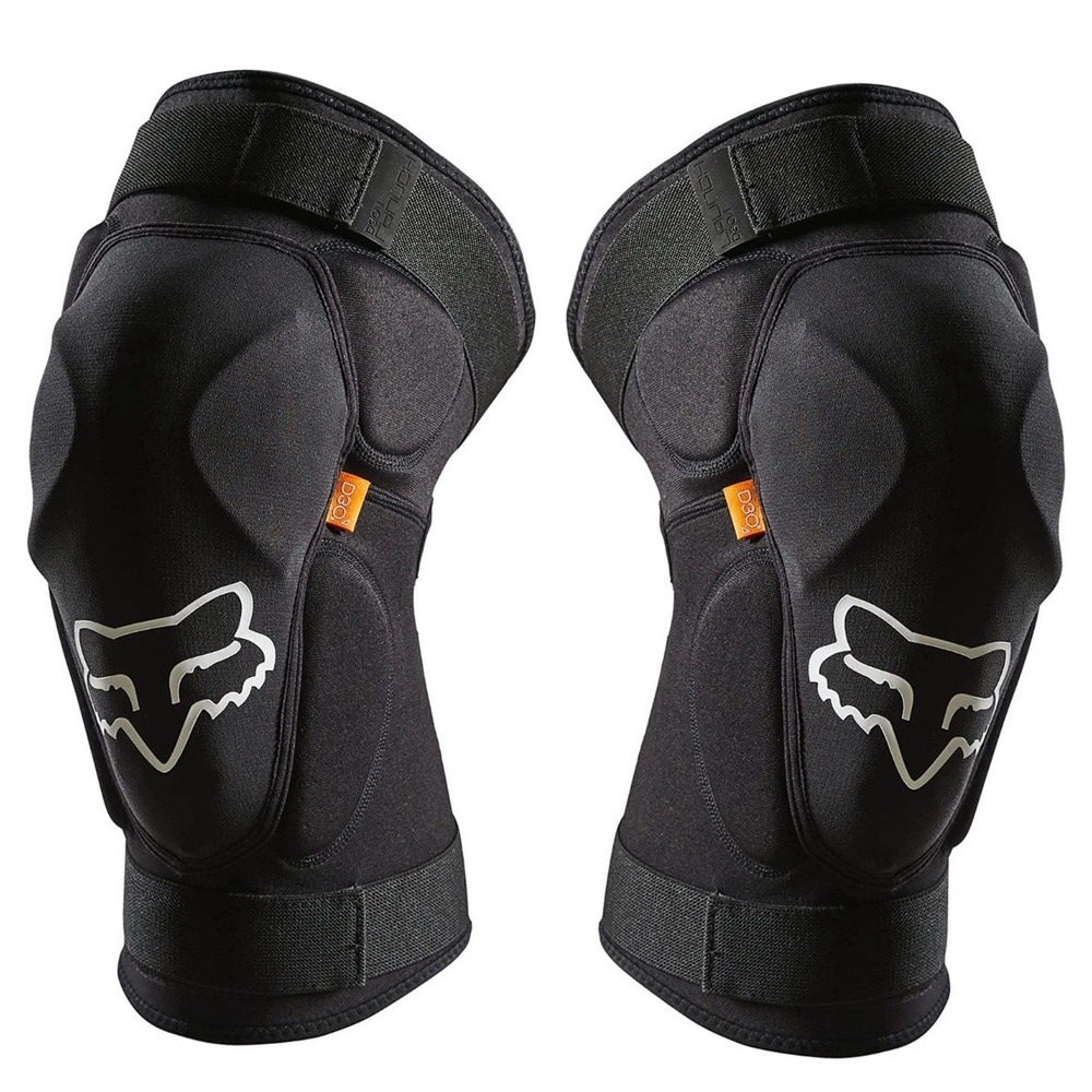 Fox Black Knee Guards NWT